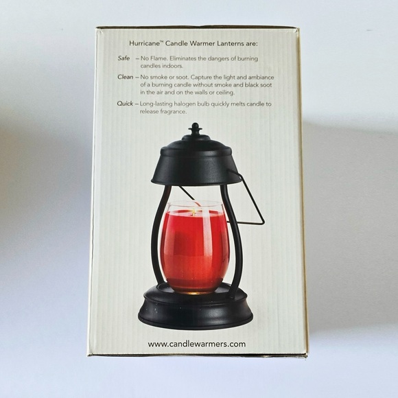 Hurricane Candle Warmer Lantern - Picture 5 of 5
